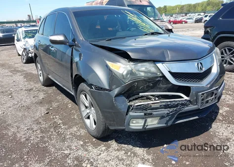 2012 Acura Mdx Technology Package from USA, damaged, VIN 2HNYD2H39CH533363